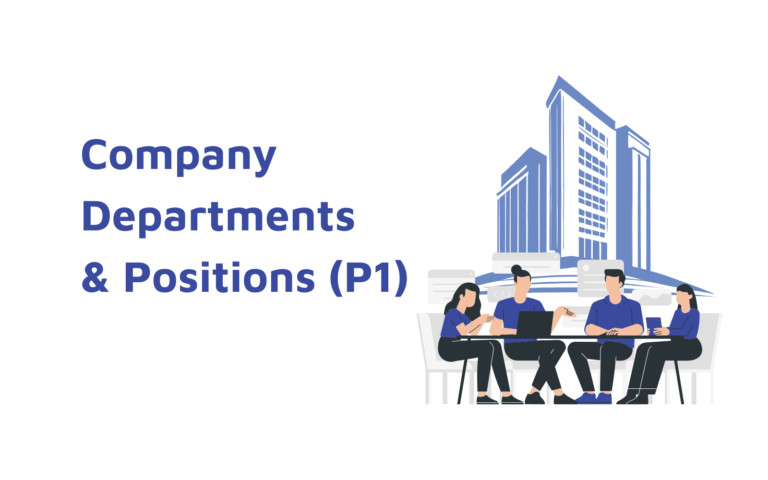 Cẩm nang Tiếng Anh doanh nghiệp (Phần 1)