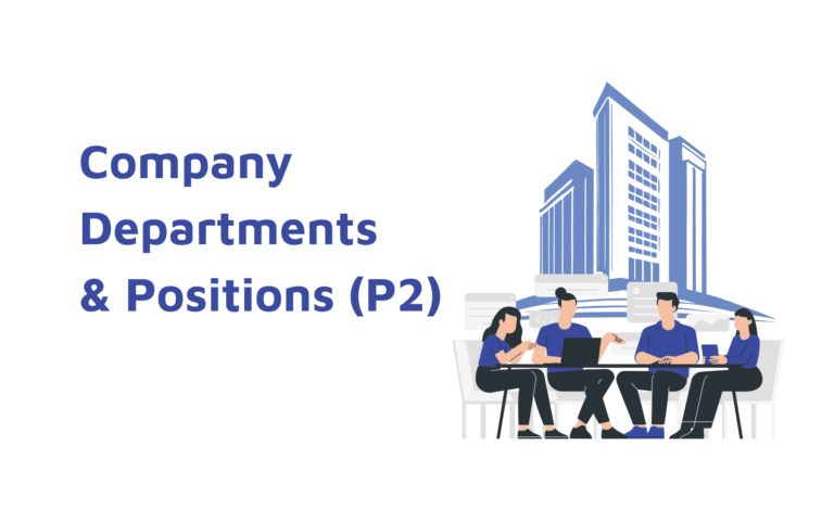 Cẩm nang Tiếng Anh doanh nghiệp (Phần 2)